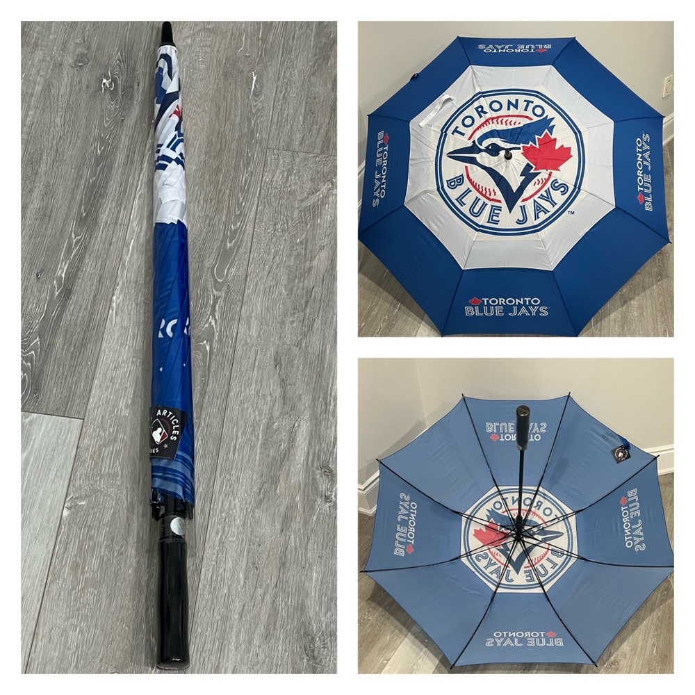 Brand New Blue Jays Golf Style Umbrella